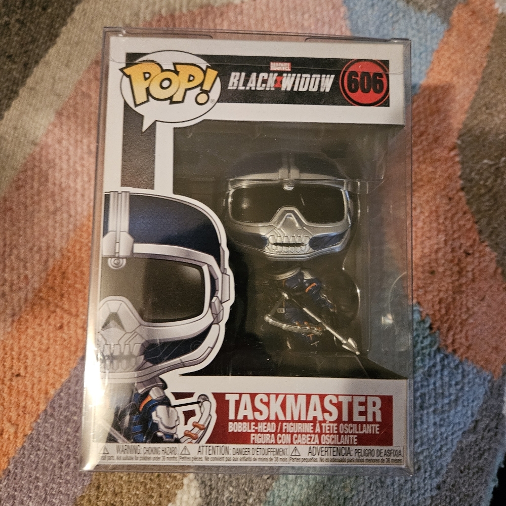 Disneyland Avengers Campus Taskmaster Funko Pop 606 W/Protector